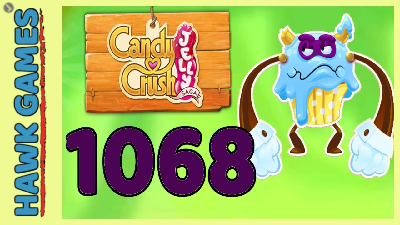Puffler Candy Crush Jelly Saga Level 1068 (Puffler Boss mode) - 3 Stars ...