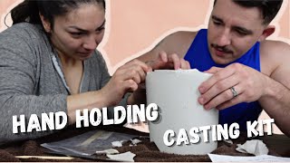 Couple DIY Hand Casting Kit l Amazon’s LUNA BEAN casting kit for 2 l Couple Gift Ideas