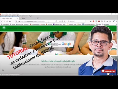 TUTORIAL - Como fazer para se cadastrar para receber o E-mail Institucional da SEDUC - CEARÁ