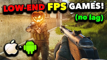 Top 10 BEST FPS Games Like Call of Duty for LOW-END iOS/Android! High Graphics! [Free Download]