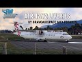 MSFS | ATR 42/72-600 Liveries Pack by FSOARES and BravoAirSpace