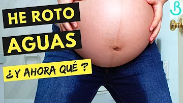 ¿Siempre rompes aguas cuando vas a tener un bebé?