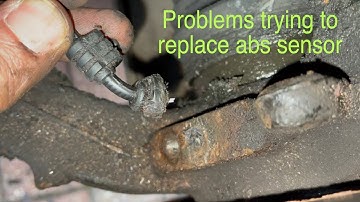 Best way to remove abs sensor that