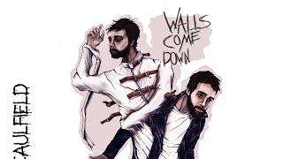 Walls Come Down - Chris Caulfield ft. Stella Grey (Lyric Visualizer Video)