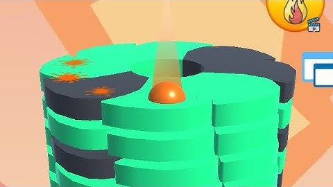 Stack crush 3d Live gameplay with