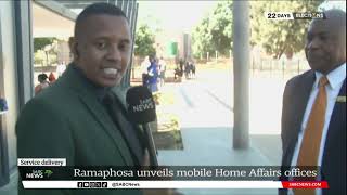 President Ramaphosa unveils mobile Home Affairs offices in Limpopo