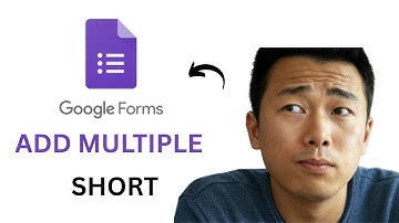 How to Add Multiple Short Answers in Google Forms 2025 (Quick & Easy)