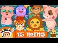 15+ Mins Dance Songs | Dance Compilation | BabyMoo songs for Kids