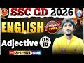 SSC GD English Class 2026 | SSC GD English 2026 | Adjective | SSC GD English One Shot By Vipin Sir
