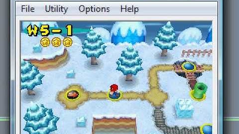 new super mario bros custom level snow bills!!.avi