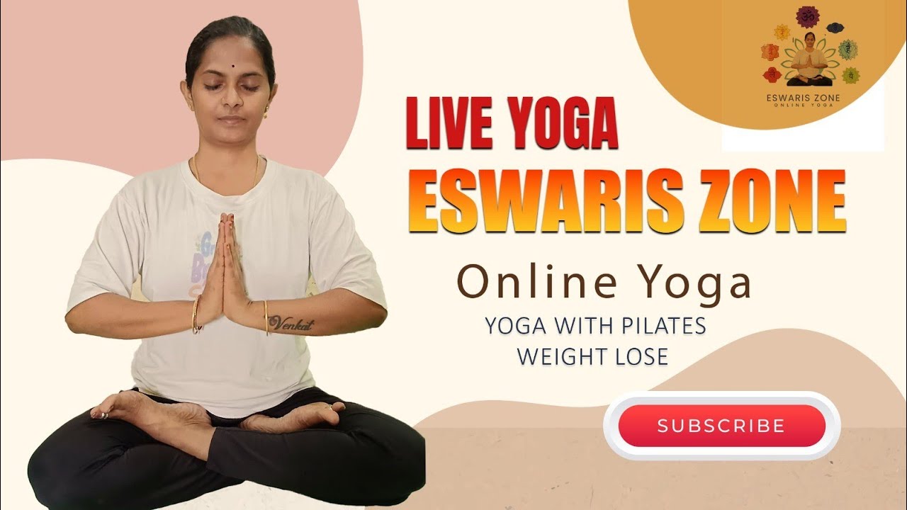 Day -2 Free Yoga 🧘 Eswaris Zone  live 