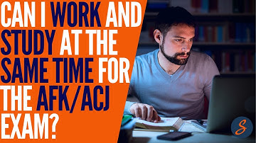 Can I work and study at the same time for the AFK/ACJ exam? | Ask Dr. Hafez | NBDE NDEB AFK Exam