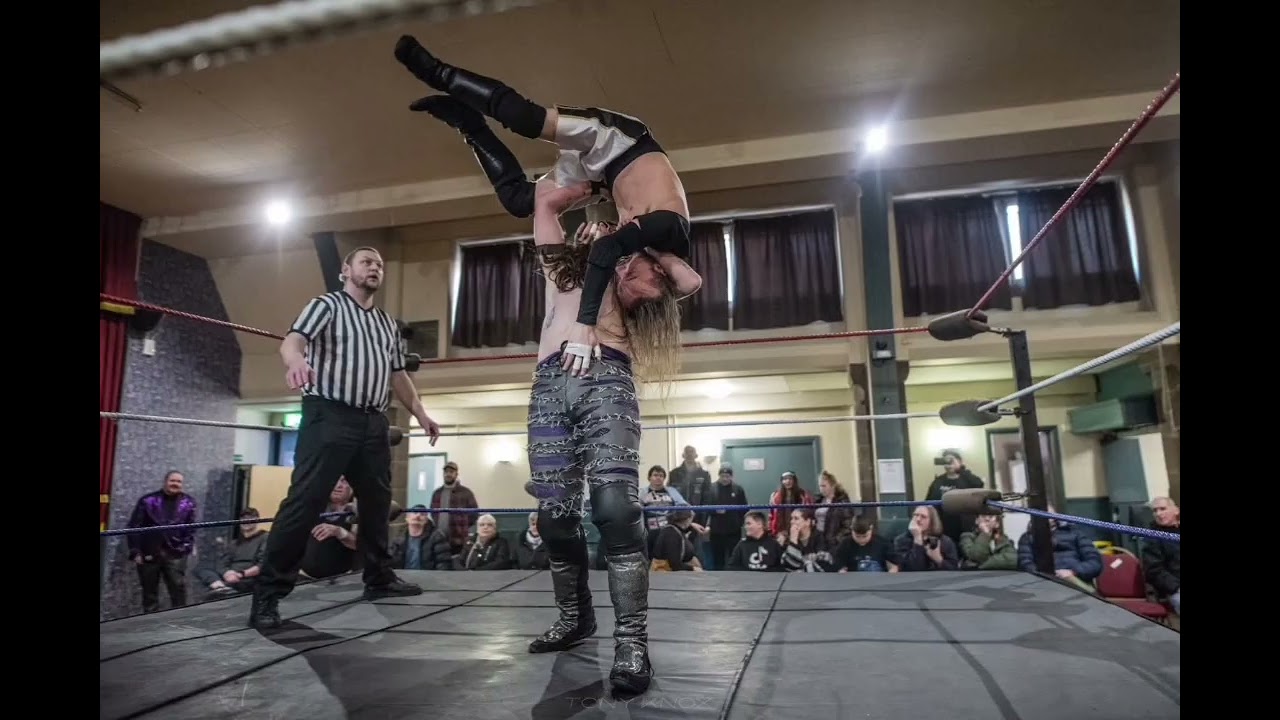 Official Photos from Wrestle Island 🏝 Max Brooker & Jenari Vos vs Gorgan & Henry Rupert Hamilton 