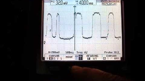 Digital Storage Oscilloscopes, Cursors Measuring Time #2