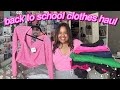 back to school try-on clothing haul 2023 (urban outfitters, lululemon, aerie, american eagle, etc)