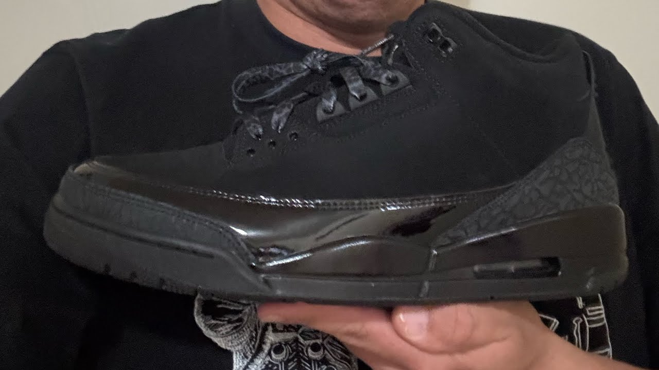 AIR JORDAN 3 BLACK CAT