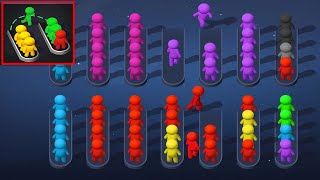 Sort Puzzle Stickman Games - Gameplay Walkthrough Part 1 all levels Solution Android IOS PC screenshot 3