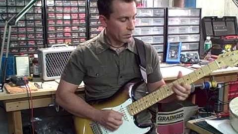 Stratocaster 5-Way Switch Demo - Billy Penn 300guitars.com