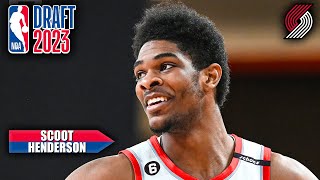 Portland Trail Blazers select Scoot Henderson with 3rd pick | 2023 NBA Draft Highlights 🎥