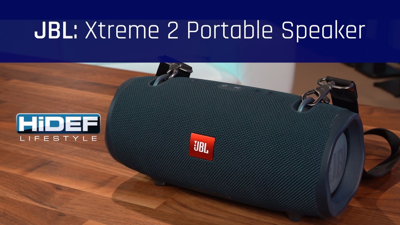 JBL XTREME 2 Bluetooth Speaker - REVIEW - YouTube