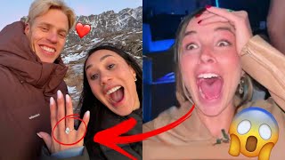 Eva Gets Engaged❤️ Pierson’s *Live* Reaction😱 Says It All #mylifeaseva #piersonwodzynski 