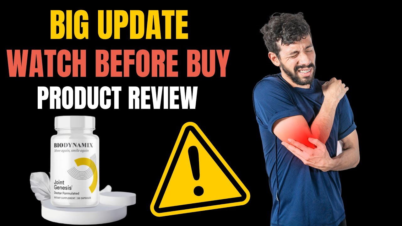 JOINT GENESIS [(⚠️BEWARE!⛔️) JOINT GENESIS REVIEW – Joint Genesis Reviews – Biodynamix Joint Genesis