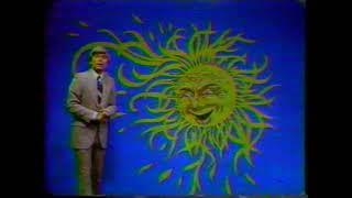 KNBC-TV4 Los Angeles - Pat Sajak doing the Weather with a COOL Chromakey Set - 1977!!