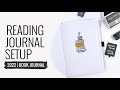 Reading Journal Setup 2022 | Challenges, Trackers & More