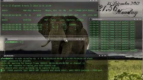aircrack-ng (fast WEP crack step by step)