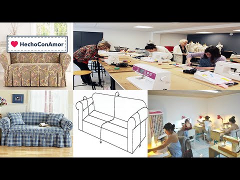 Video: Cómo Coser Una Funda De Sofá Con Tus Propias Manos