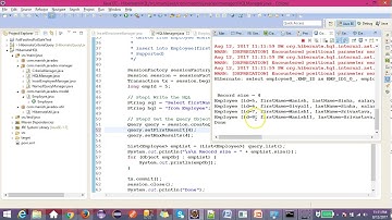 Hibernate Query Language HQL -2 by manishjavadev
