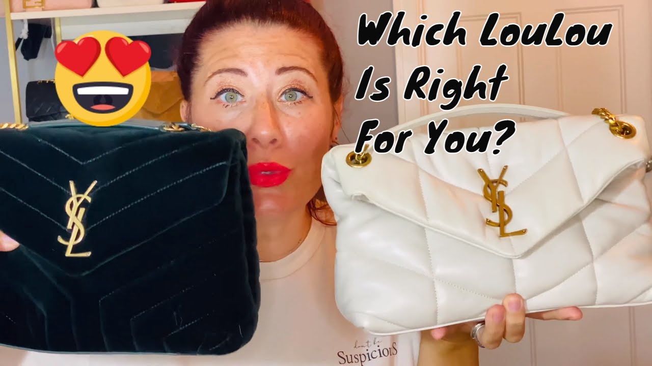 YSL TOY LOULOU VS SMALL LOULOU  Size Comparisons, What Fits, Pros