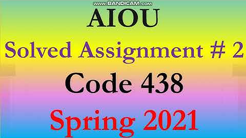 AIOU Code 438 Solved Asignment No.2 Spring  2021 || Principles of Accounting || Level: Bachelor/BA