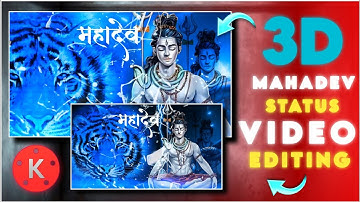 Mahadev 3d Video Editing | 3d Status Video Editing | 3d Mahadev Video | Mahadev 3d status video