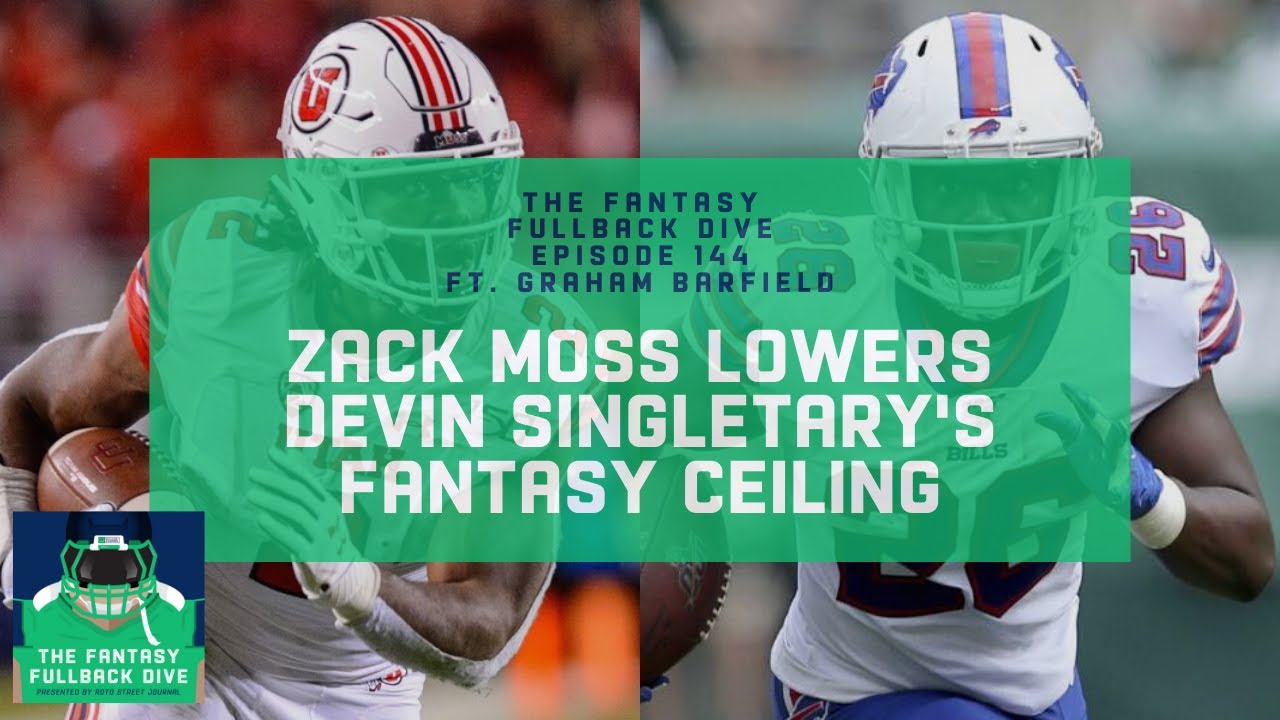 Zack Moss 2020 Fantasy Football Impact on Devin Singletary