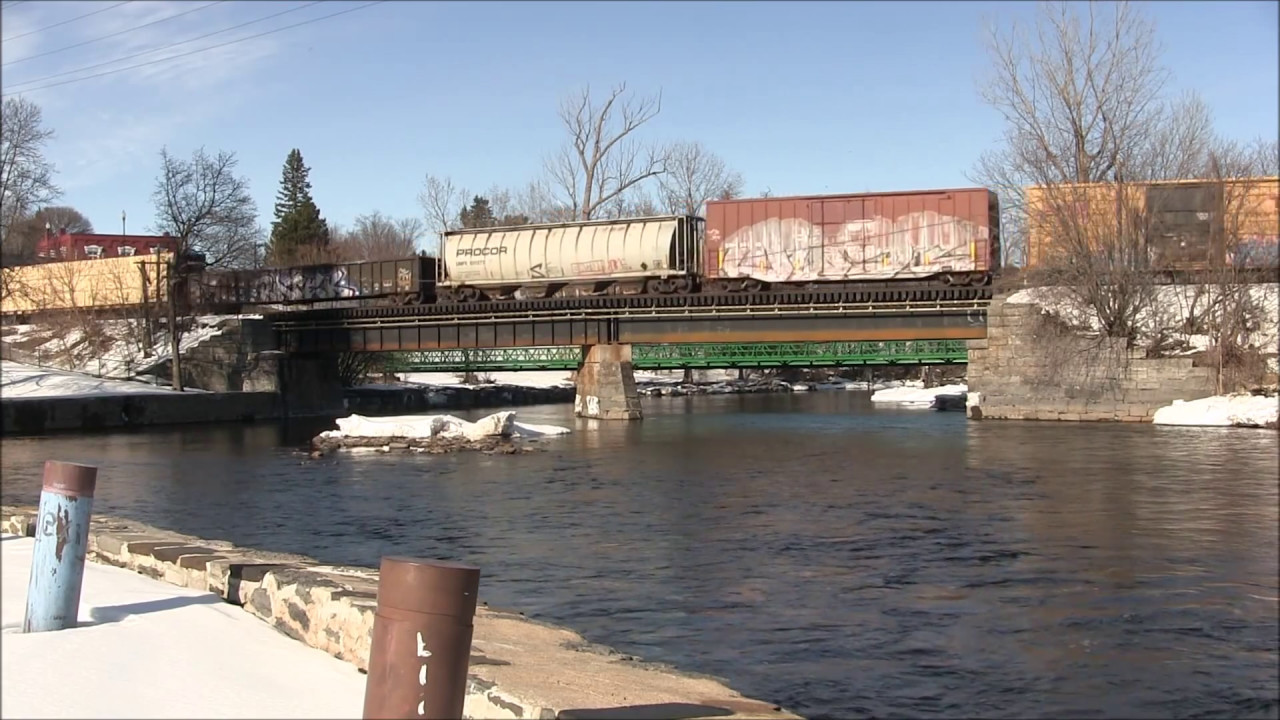 CP 930 at Rouses Point and Plattsburgh, NY on March 23, 2017 YouTube
