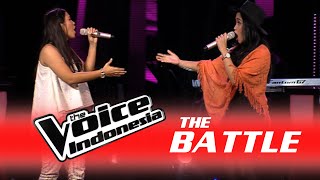 Maria Stella vs. Rifany Maria 'When I Look At You' | The Battle The Voice | Indonesia 2016