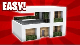 How To Make An Easy Modern House In Minecraft || #Pro Gamerz In Hindi