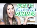 WHAT TO PREP FOR NEXT SCHOOL YEAR DURING SUMMER - |New School Year Series|