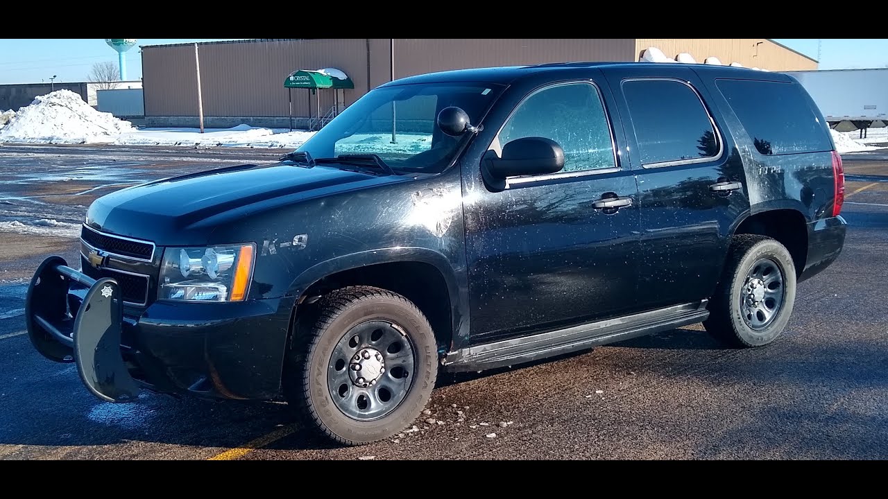 2012 Chevrolet Tahoe Police For Sale YouTube