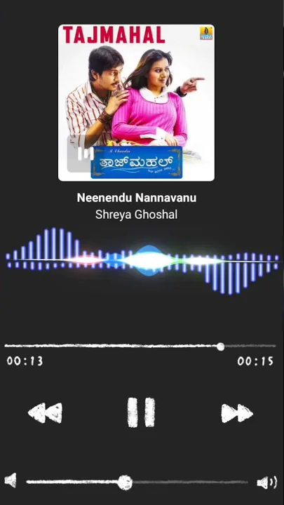 Neenendu nannavanu song status | shreya Ghoshal | #romantic #kannada #song