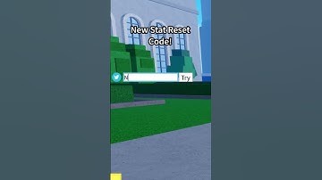 New Blox Fruits Stat Reset Code! #bloxfruits #roblox