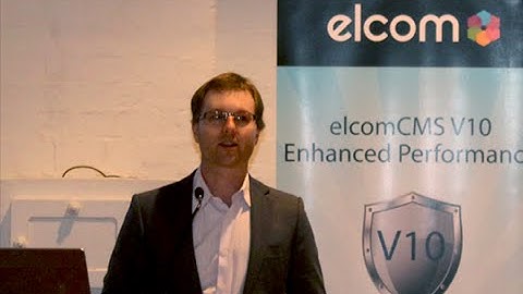 Tim Kirkman, Elcom - V10 Best Website Content Management System Deep Dive
