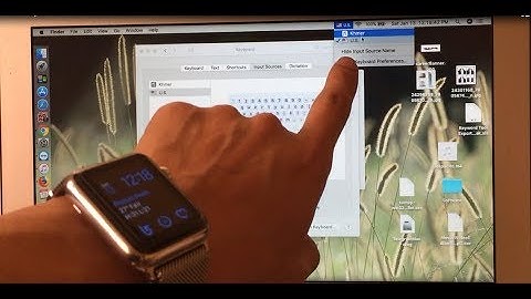 វិធីដាក់ខ្មែរ Keyboard លើកុំព្យូទ័រ Mac OS - Add Khmer Keyboard Mac OS