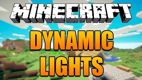 Minecraft: Dynamic Lights Mod: 1.2.4
