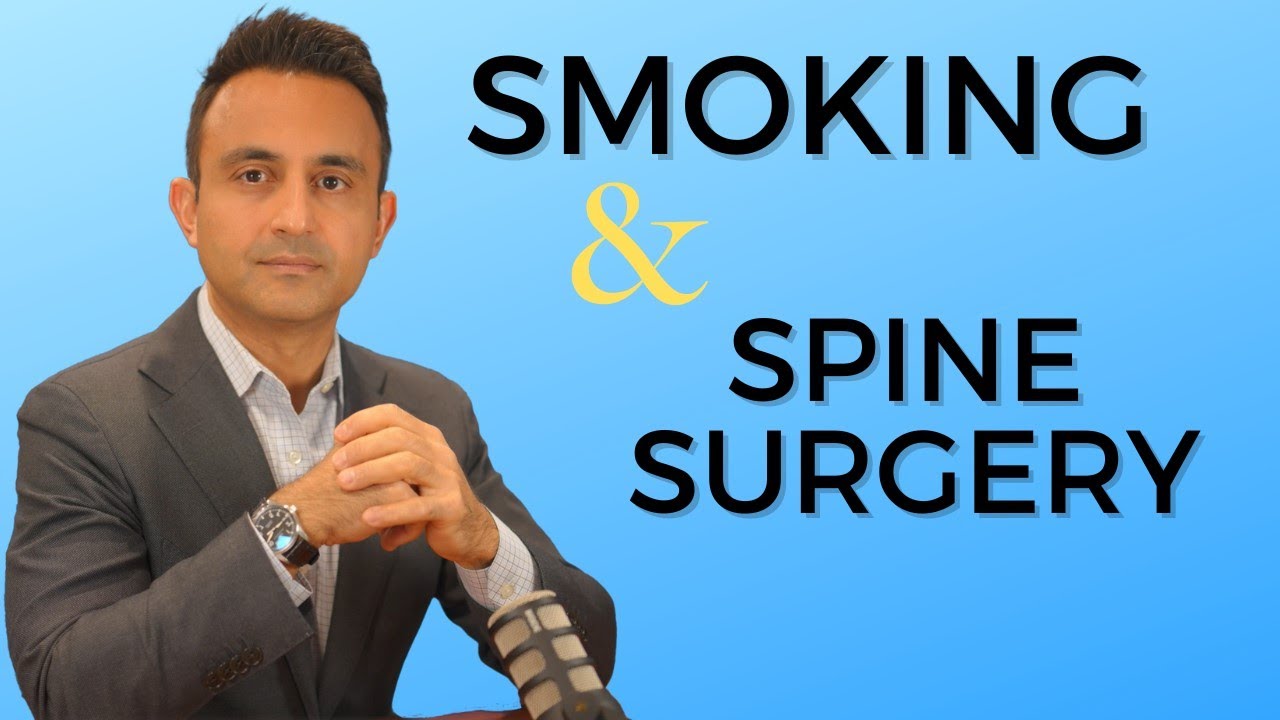 Как курение портит операцию на позвоночнике