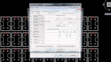 Using EasyGerb 5 Inside AutoCAD to export Gerber files.