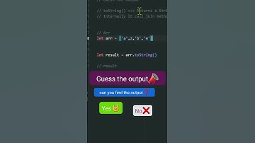 Can you Guess the output of this code ❓ || #ytshorts #shortsfeed #shorts #javascript #dailypost #js