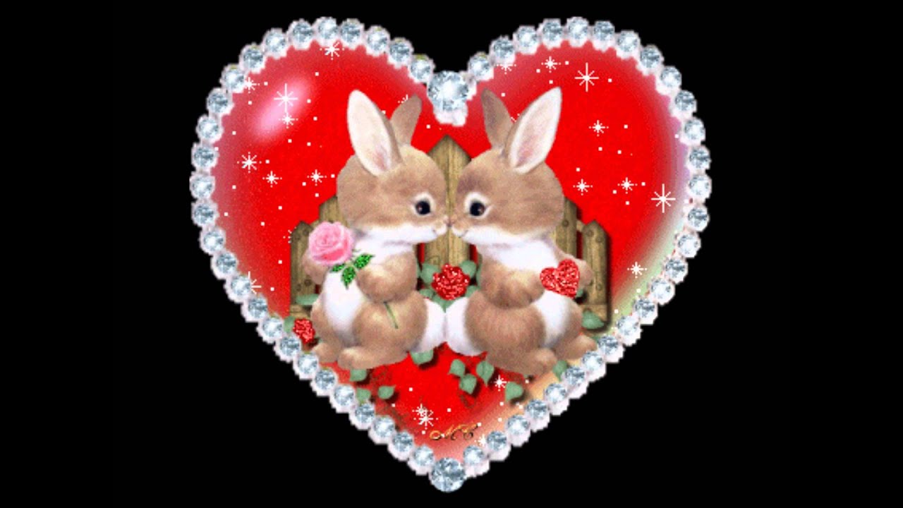 Зайка с сердечком картинки