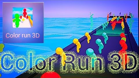 ✅ Color Run 3D - All Levels Gameplay Android,ios (Levels) ( 1 - 3 ) 2022 my gameplay video
